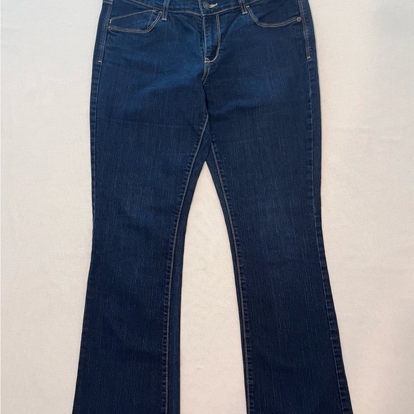 Old Navy Dark Blue The Flirt Women's Boot Cut Jeans size 12R - Picture 1 of 8